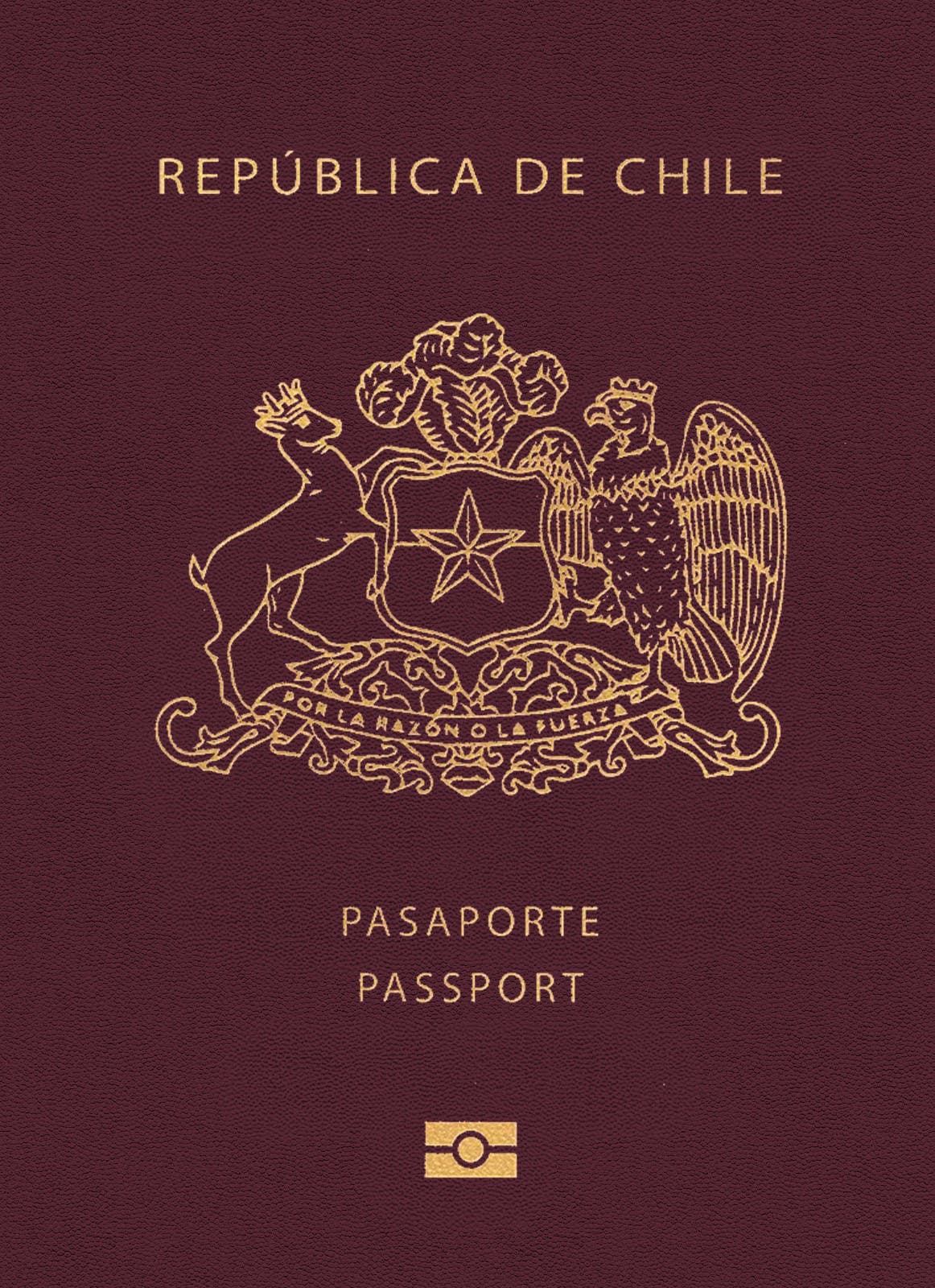 Chile passport cover